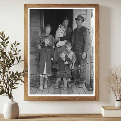 Tenant Farmer Life on 80-Acre Iowa Farm December 1936