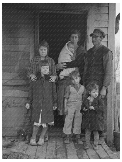 Alfred Atkinson Family in Iowa 1936 Childrens Clothing and Shoes