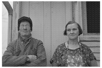 Mike Maloney and Wife Grocery Shopping in Iowa 1936