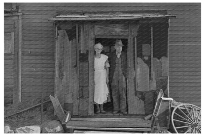 Tenant Farmers at Farmhouse Near Marseilles Illinois 1937