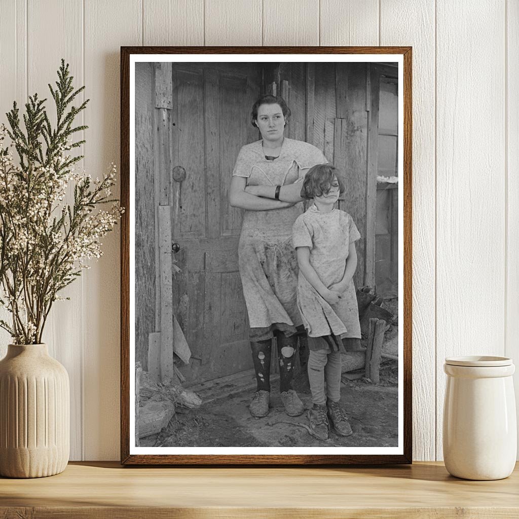 Children of John Scott Farm Life Iowa January 1937