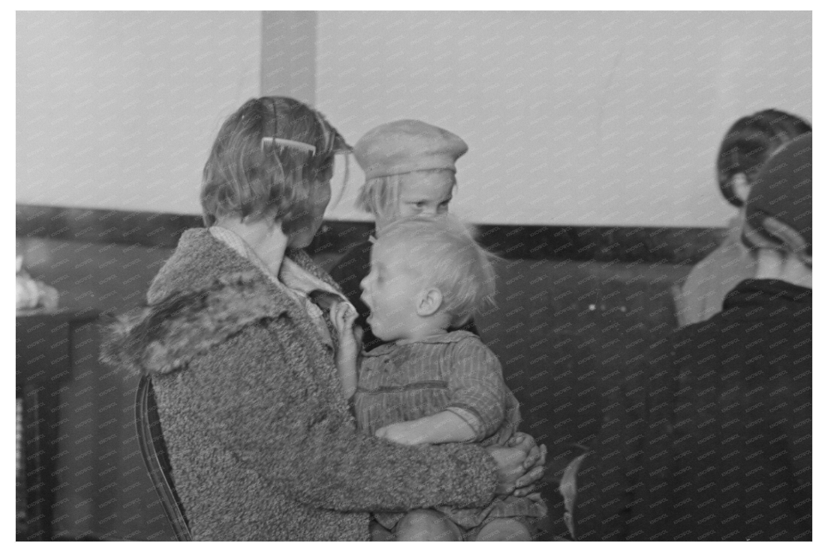 Mother and Child Flood Refugees Sikeston Missouri 1937