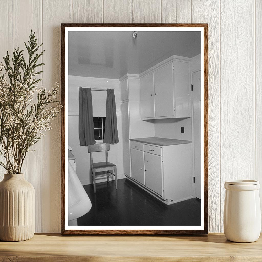 Vintage Kitchen Interior in Greendale Wisconsin 1937