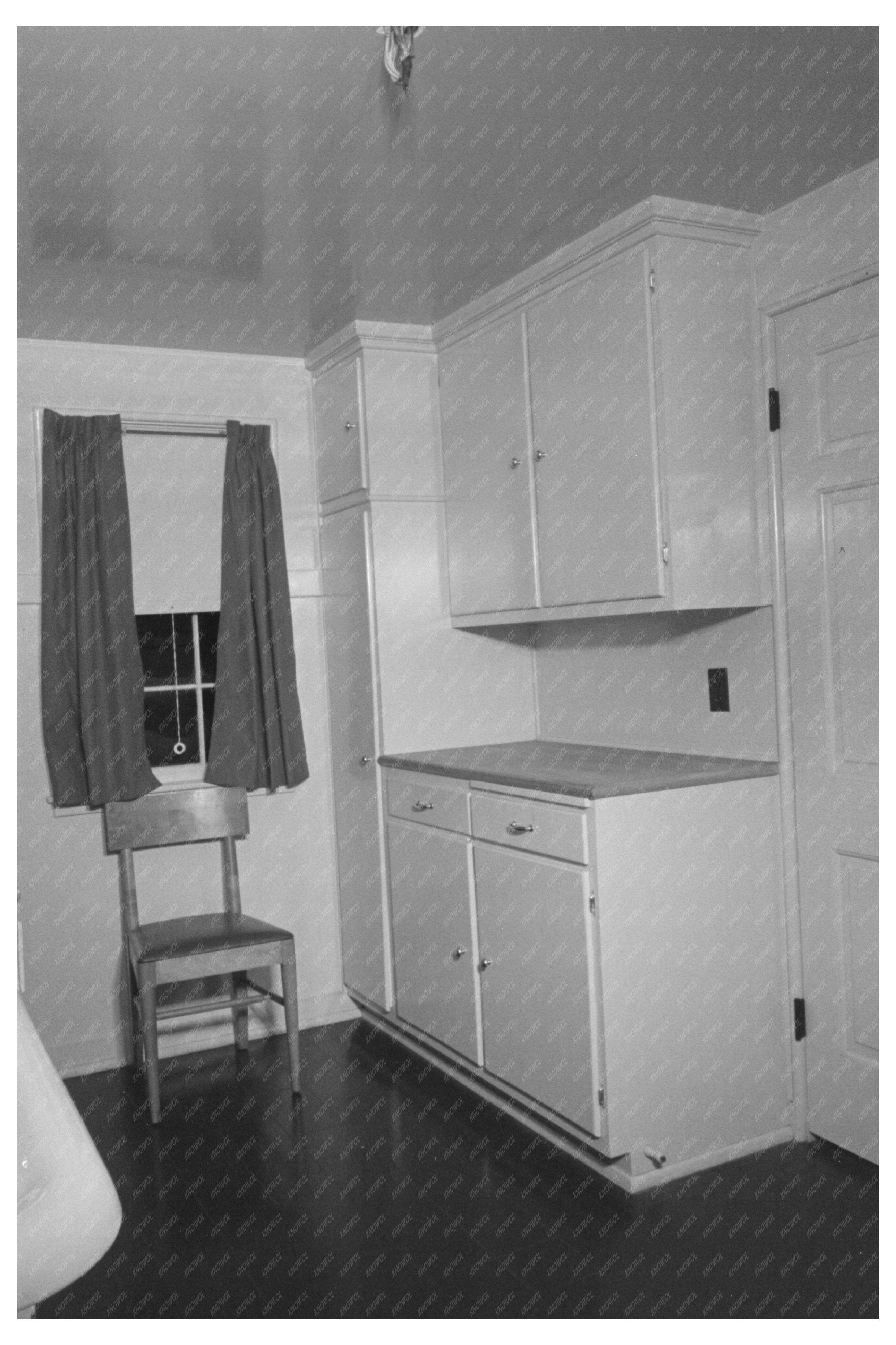 Vintage Kitchen Setting with Mid-20th Century Appliances 1937