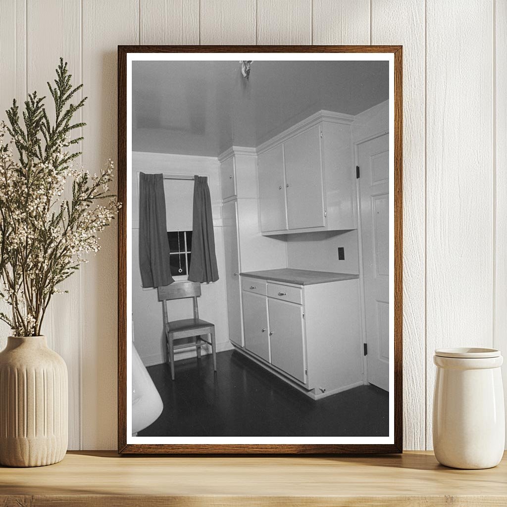 Vintage Kitchen Setting with Mid-20th Century Appliances 1937