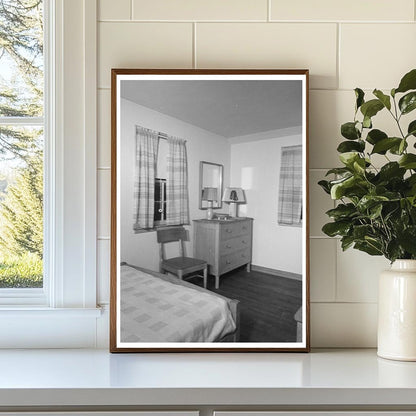 Greendale Wisconsin 1937 Vintage Bedroom Photo