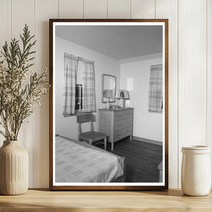 Greendale Wisconsin 1937 Vintage Bedroom Photo