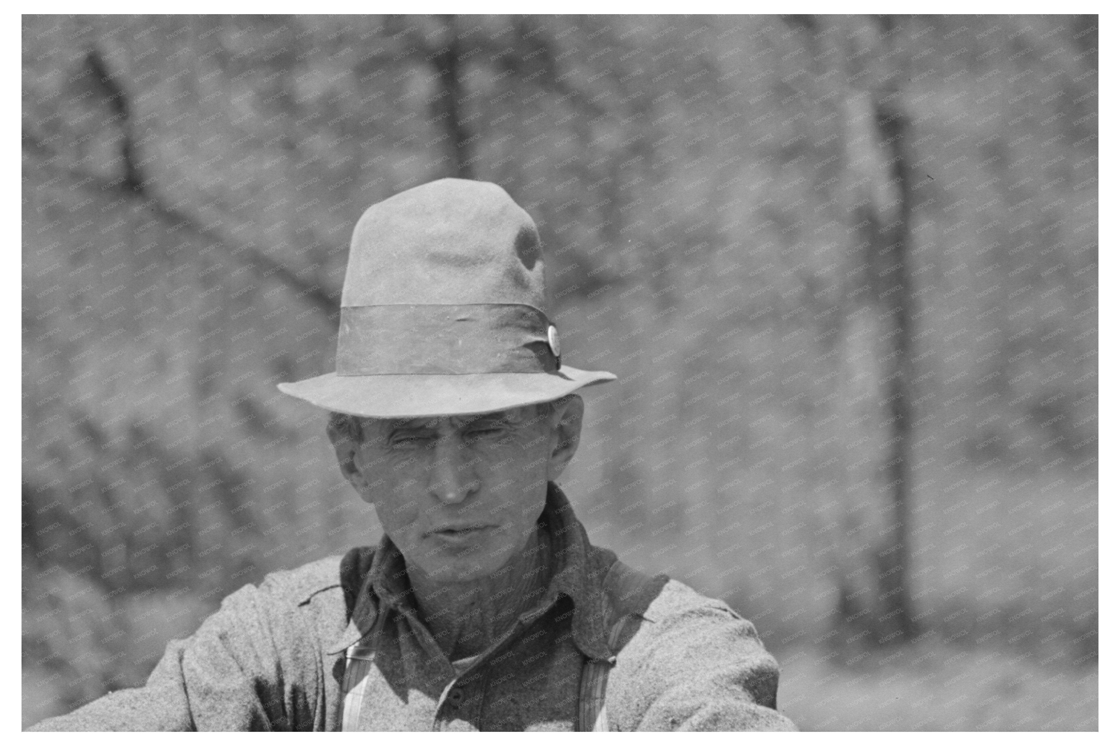 Mansfield Michigan Mining Community Photo May 1937