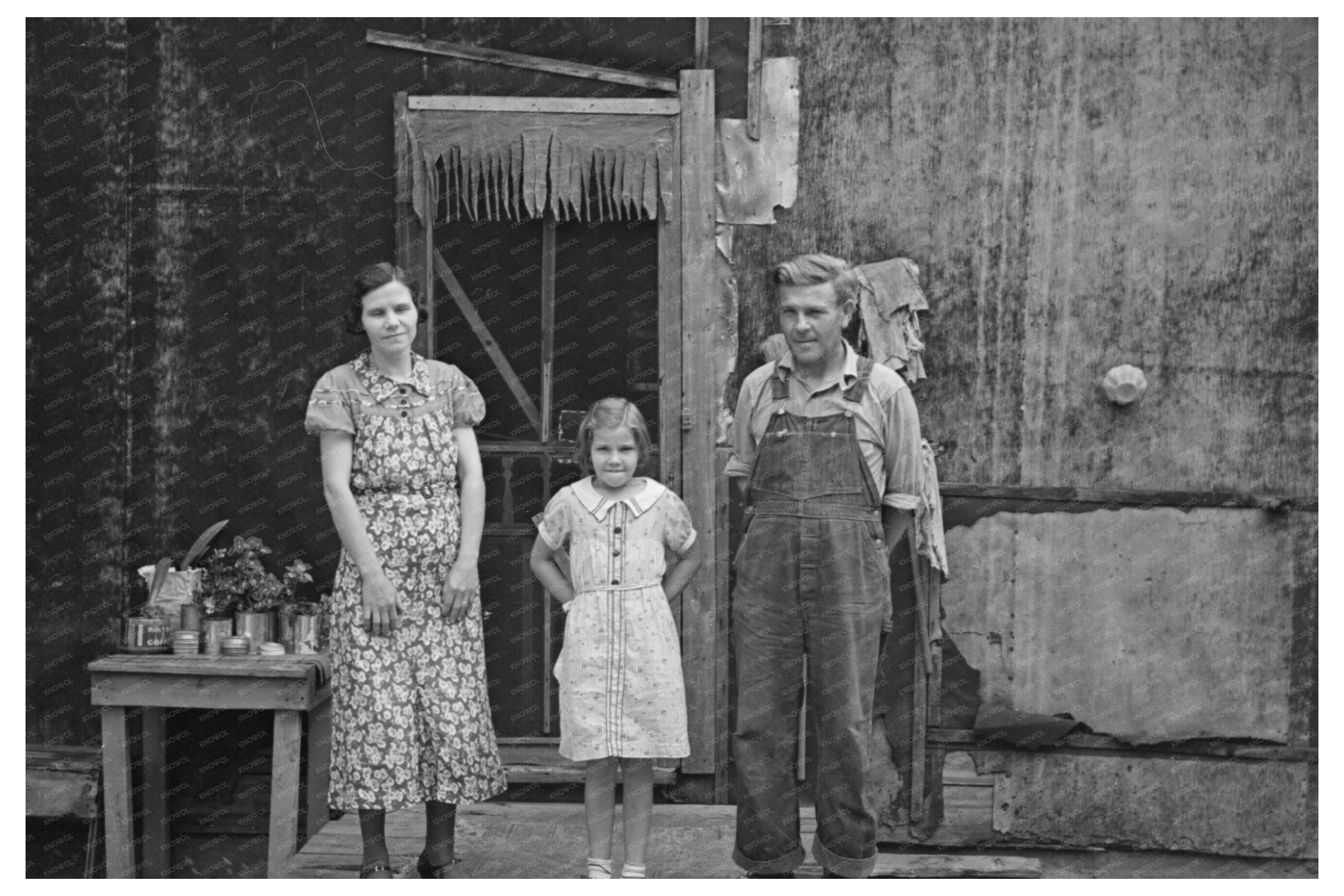 Henry McPeak Family Farming Black River Falls 1937