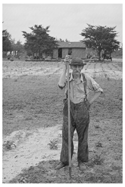 Farmer on Cut-Over Lands Wisconsin June 1937