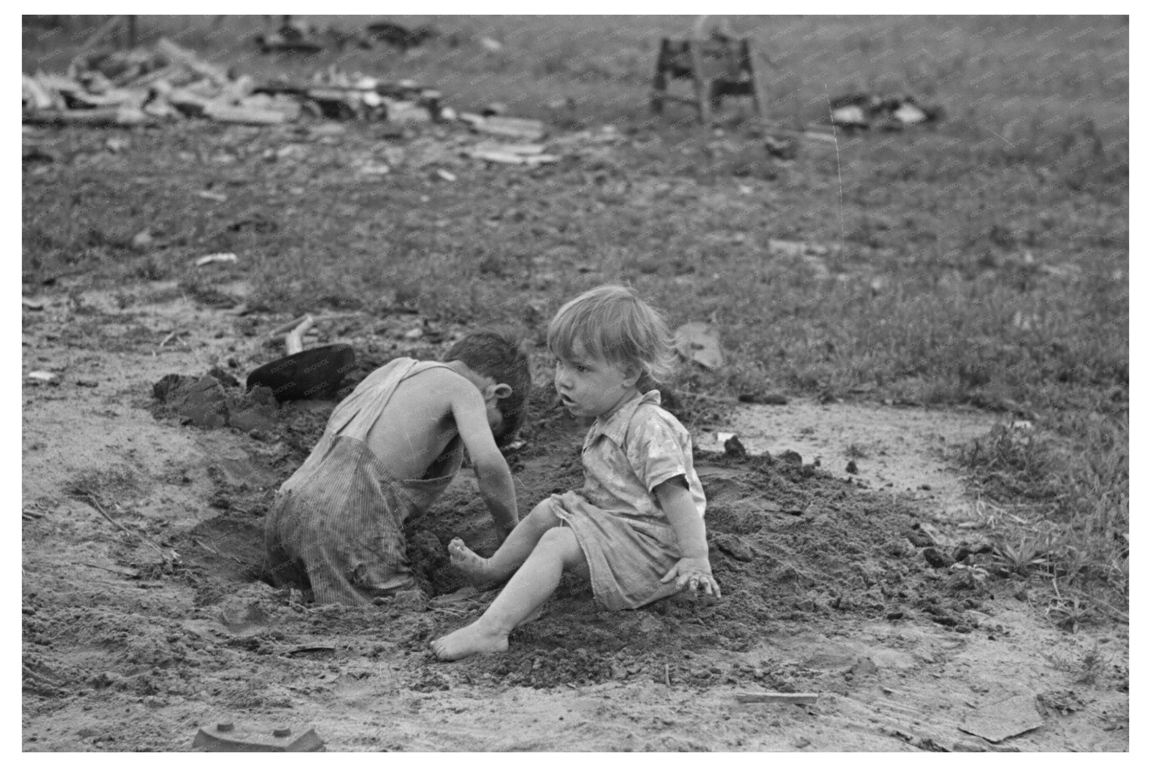 Vintage 1937 Rural Life Image Black River Falls Wisconsin