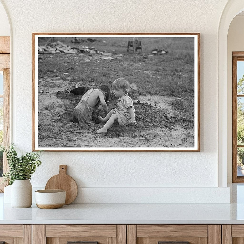 Vintage 1937 Rural Life Image Black River Falls Wisconsin