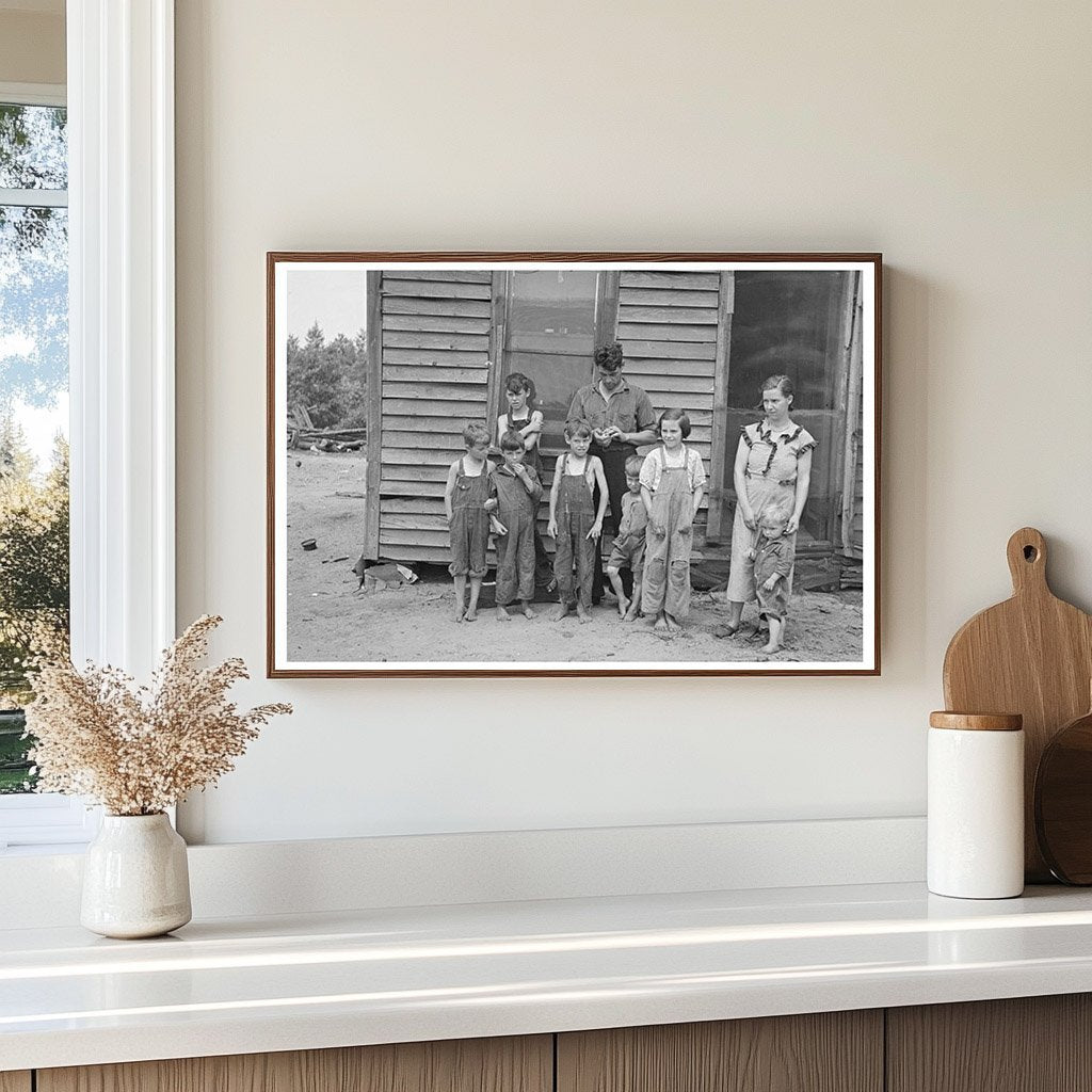 Earl Taylor Family Farming in Black River Falls 1937