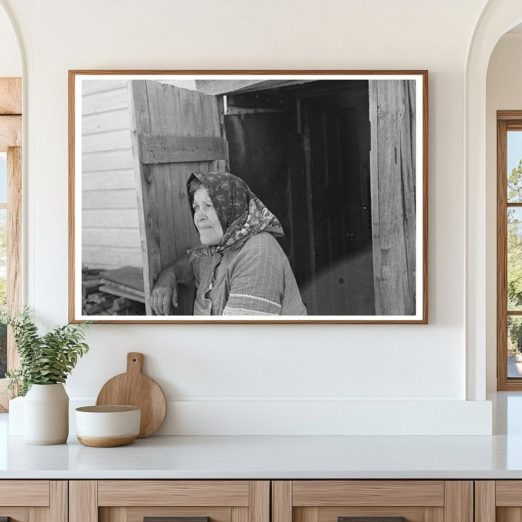 Bohemian Farmers Wife in Wisconsin June 1937