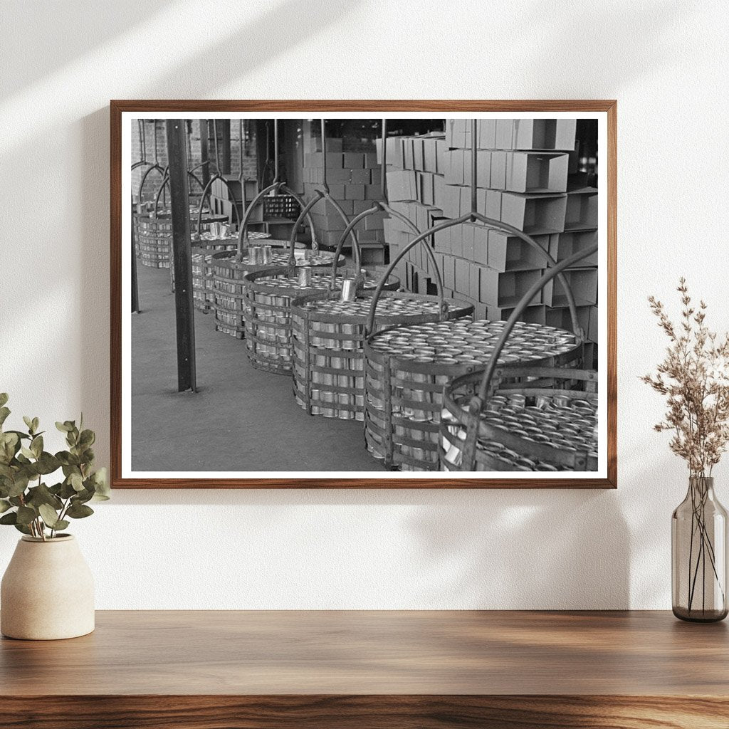 Canned Peas in Sun Prairie Factory June 1937