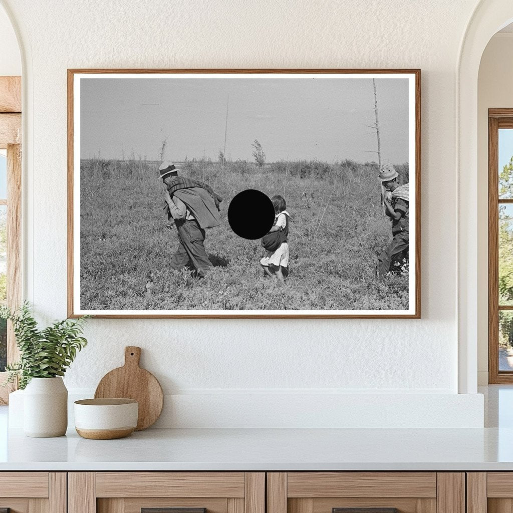 Blueberry Fields Little Fork Minnesota August 1937 Photo