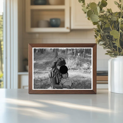 Indigenous Mother and Baby at Blueberry Camp 1937