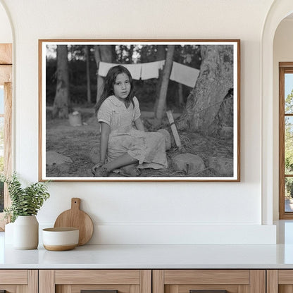 Indian Girl Blueberry Picker Little Fork Minnesota 1937