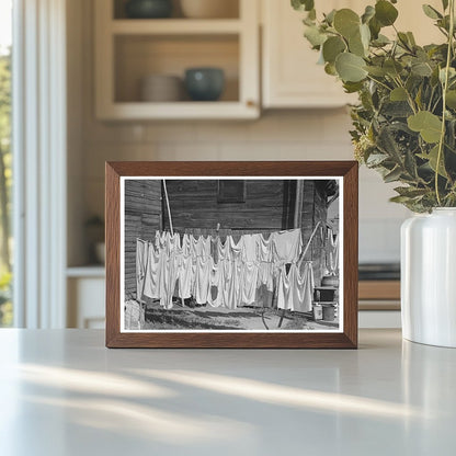 Vintage 1937 Clothesline in Winton Minnesota