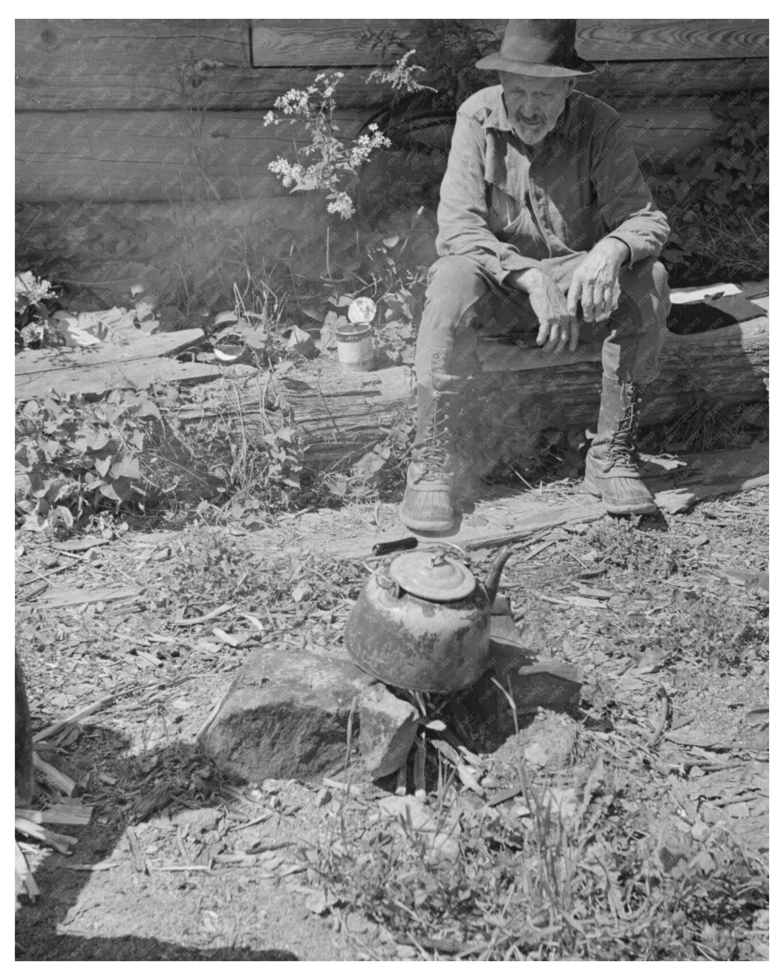 William Besson Old Mining Prospector Winton Minnesota 1937