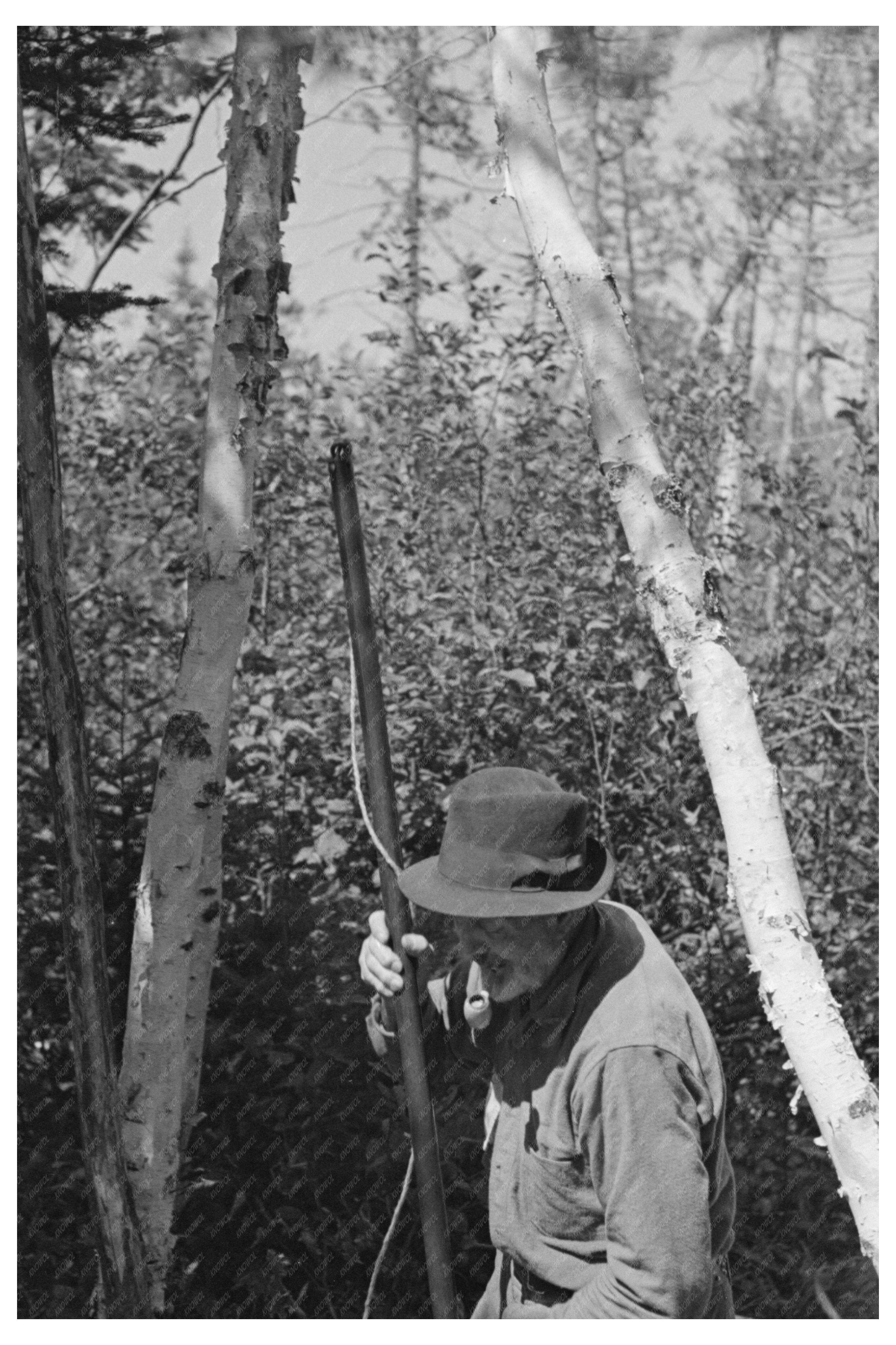 William Besson Shaking Iron Drill Winton Minnesota 1937