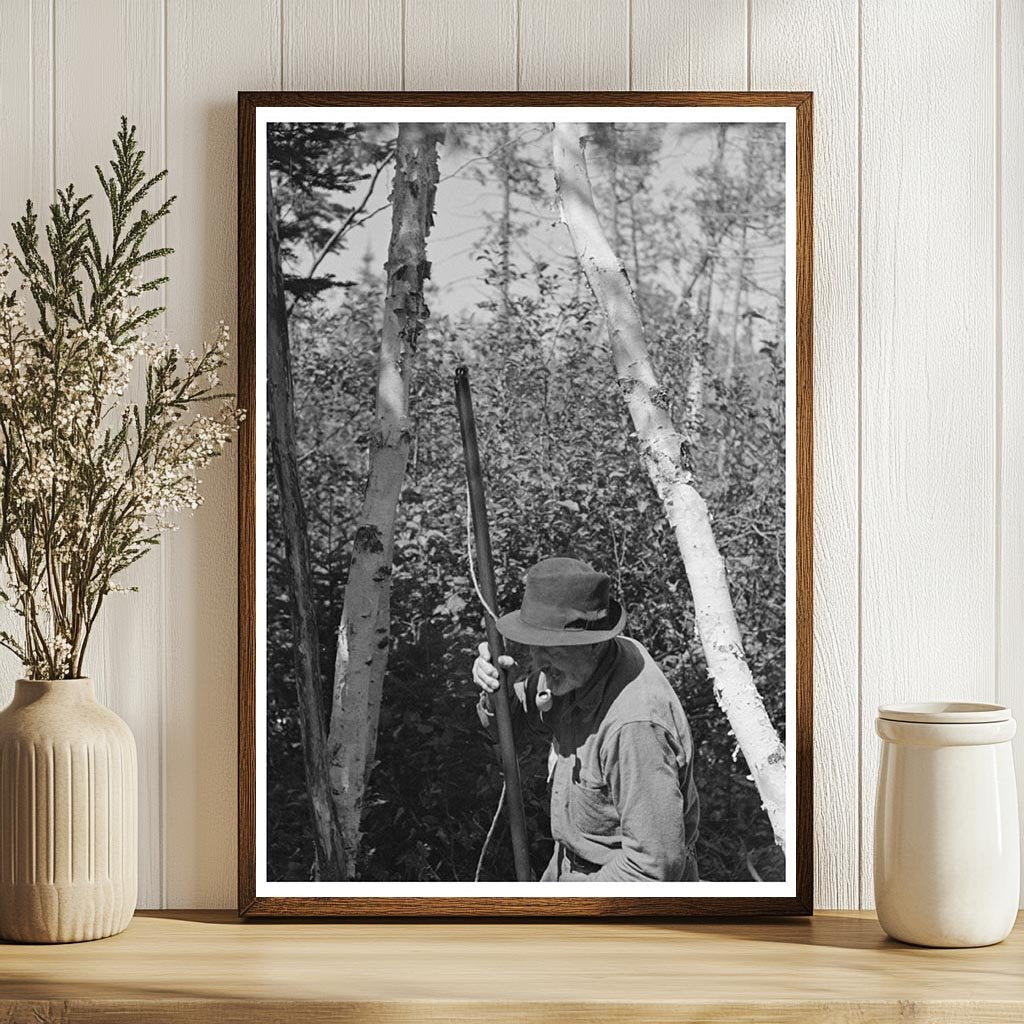 William Besson Shaking Iron Drill Winton Minnesota 1937