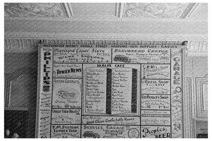 Tower Minnesota Restaurant Scene August 1937 Vintage Image