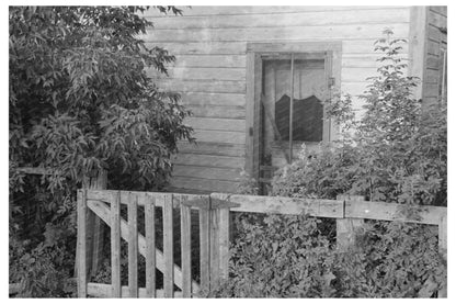 Winton Minnesota Yard Entrance August 1937 Image