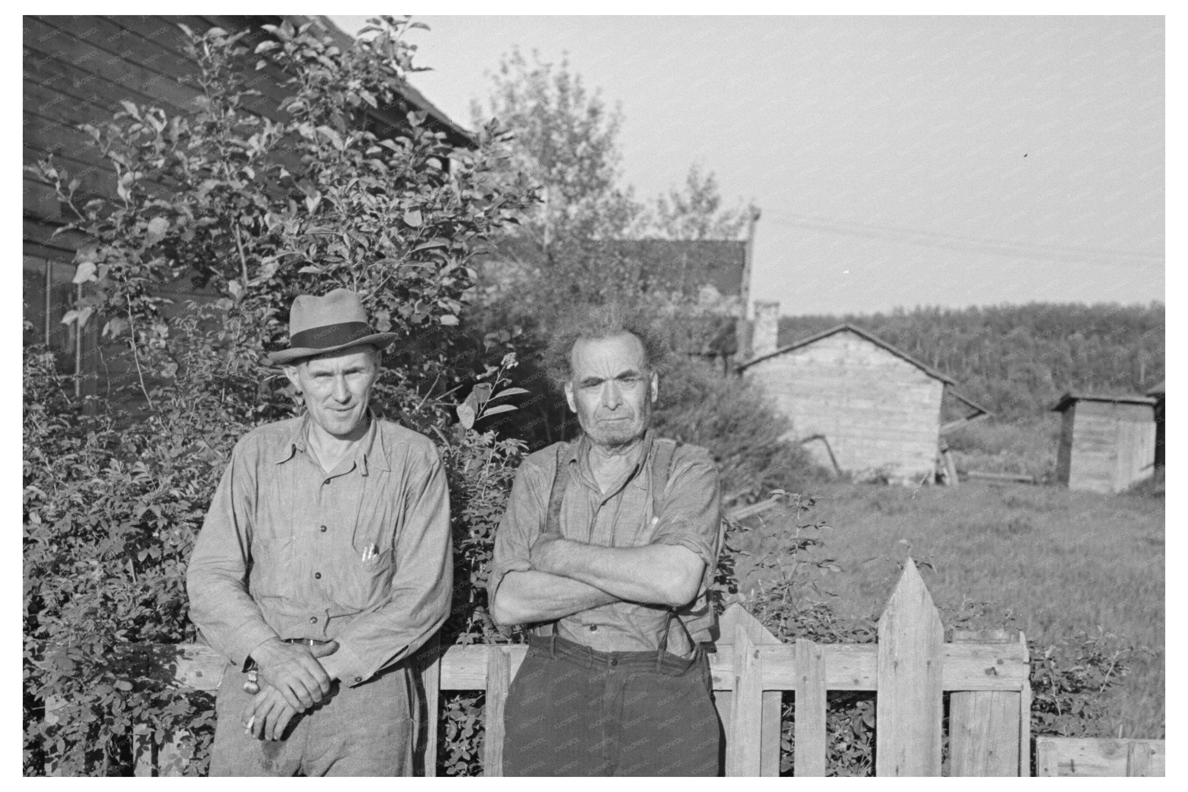 Winton Minnesota Daily Life Photo August 1937