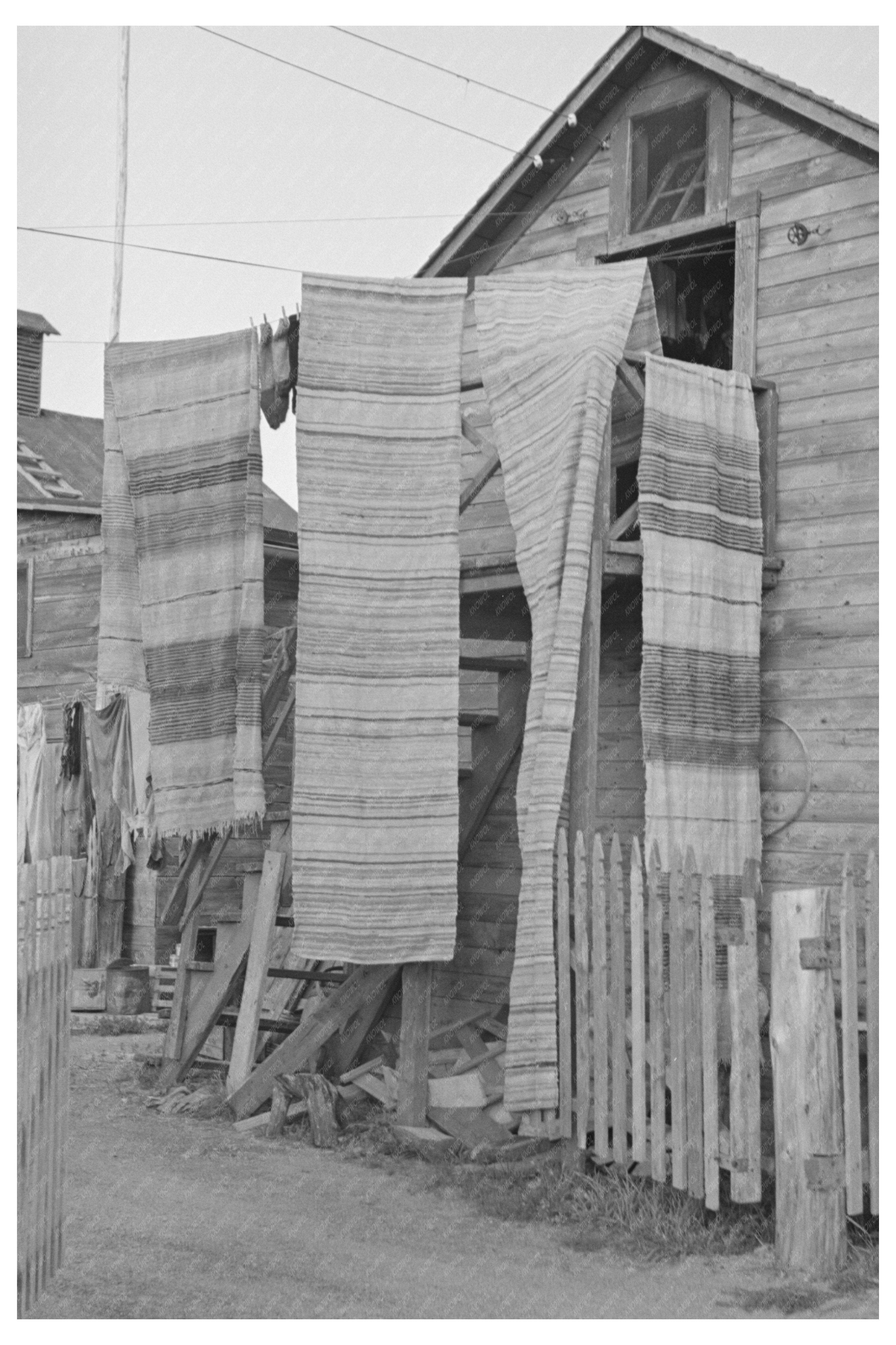 Vintage Rag Rugs Aired in Winton Minnesota 1937