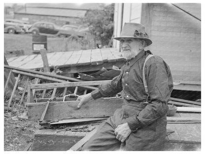 Elderly Lumberjack from Winton Minnesota 1937