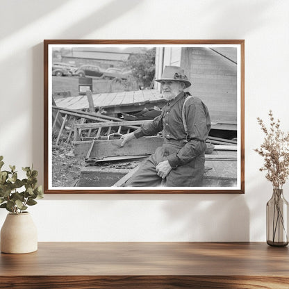 Elderly Lumberjack from Winton Minnesota 1937