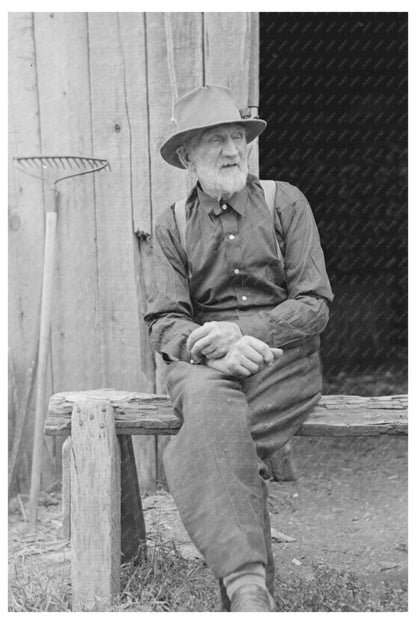 Vintage Lumberjack in Winton Minnesota August 1937