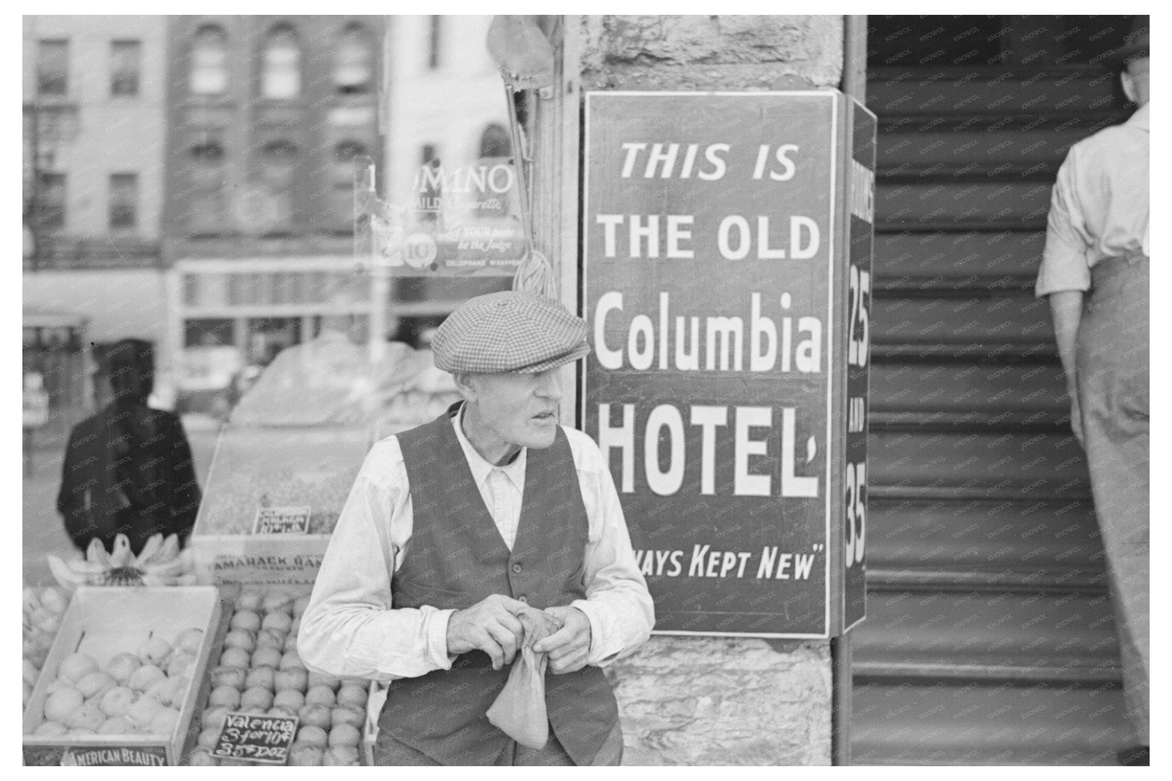 Columbia Hotel Minneapolis Vintage Photo August 1937