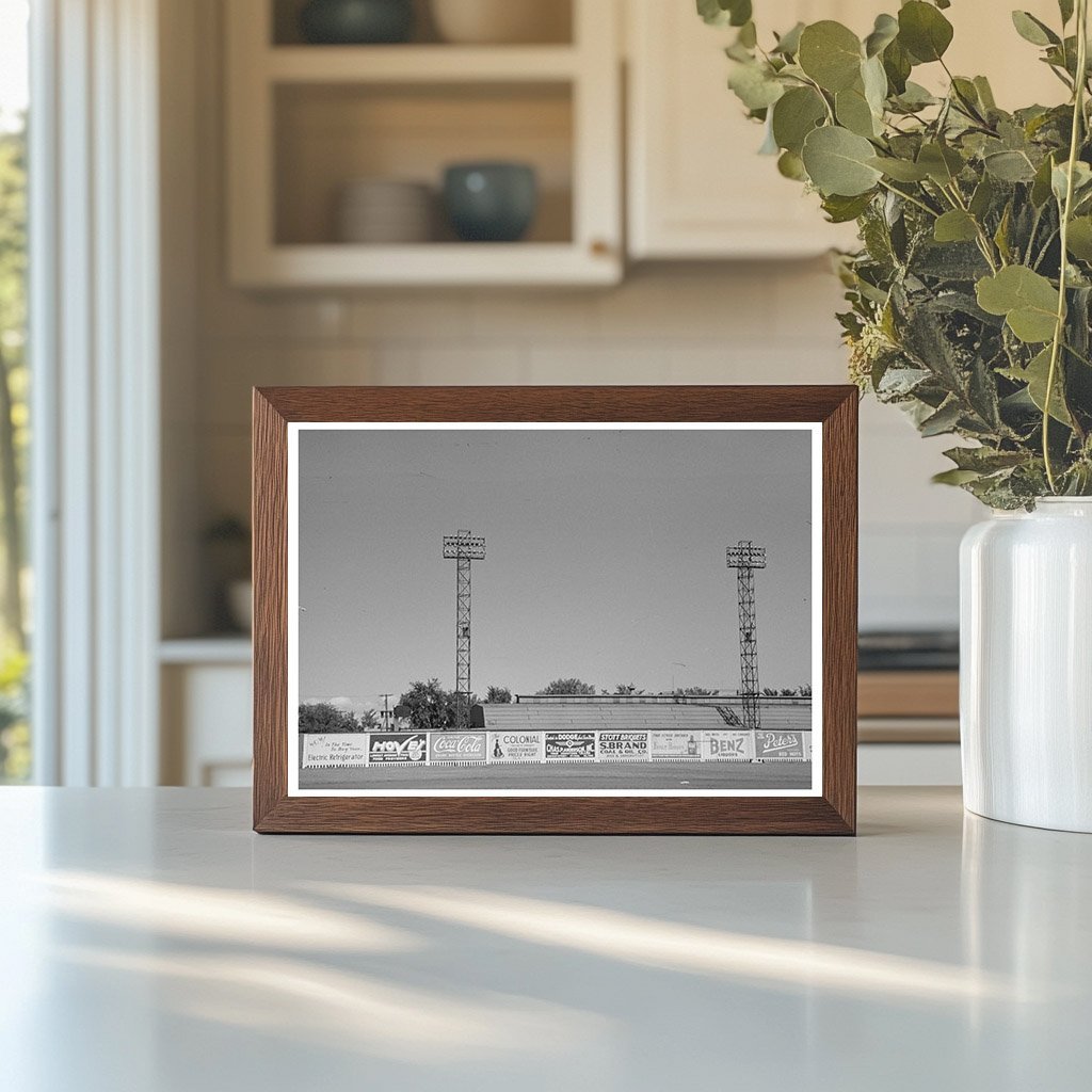 Baseball Park Signage and Lighting in Saint Paul 1937