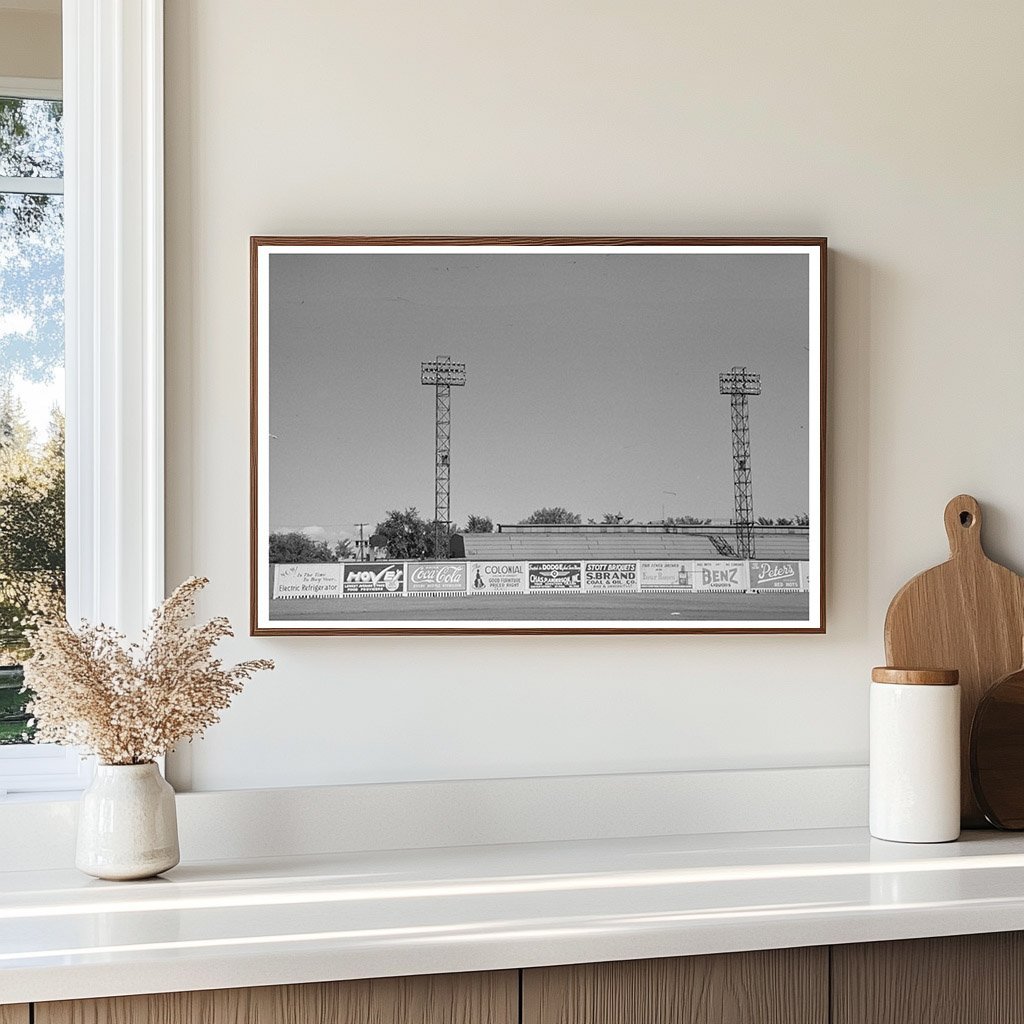 Baseball Park Signage and Lighting in Saint Paul 1937