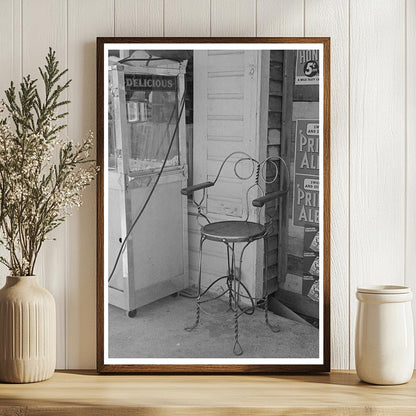 Vintage 1937 Chair in Cook Minnesota Rural Life Image