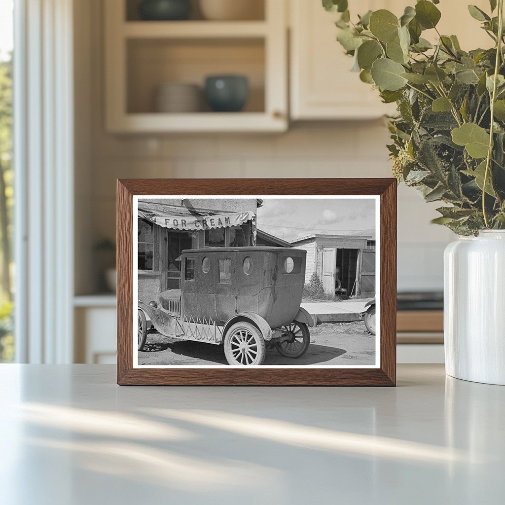 Model T Ford in Cook Minnesota August 1937