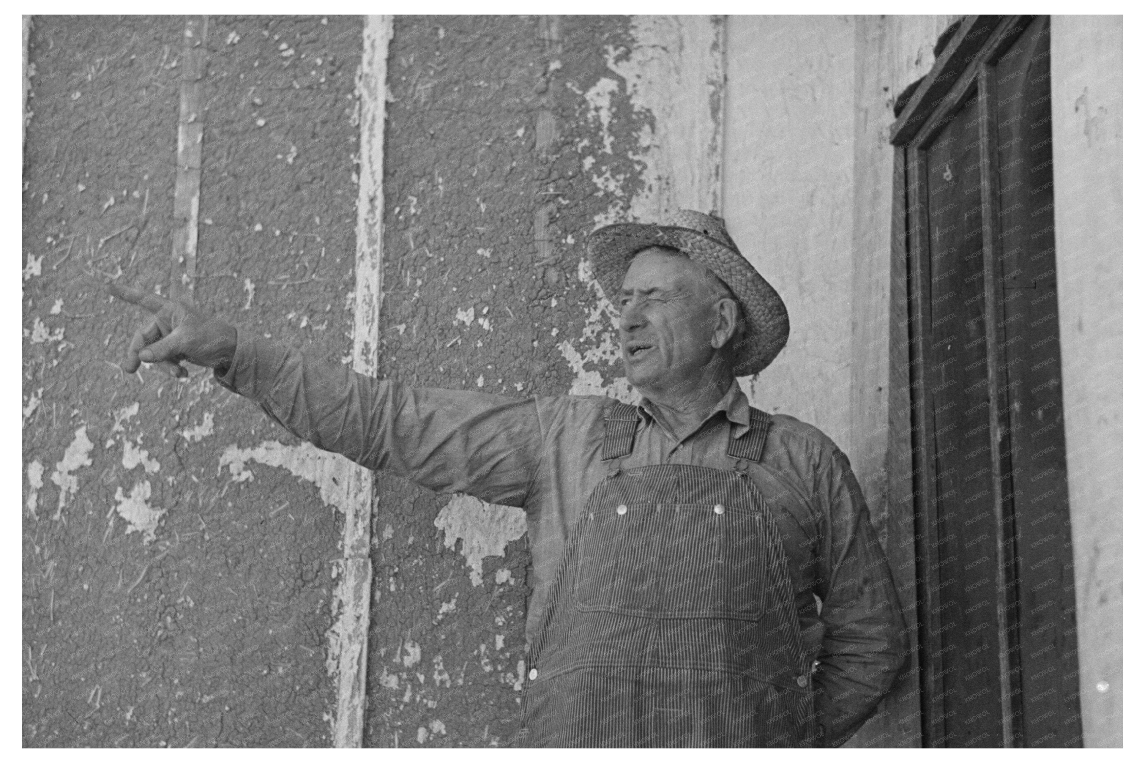 Mr. Tronson Farming in Drought-Stricken North Dakota 1937