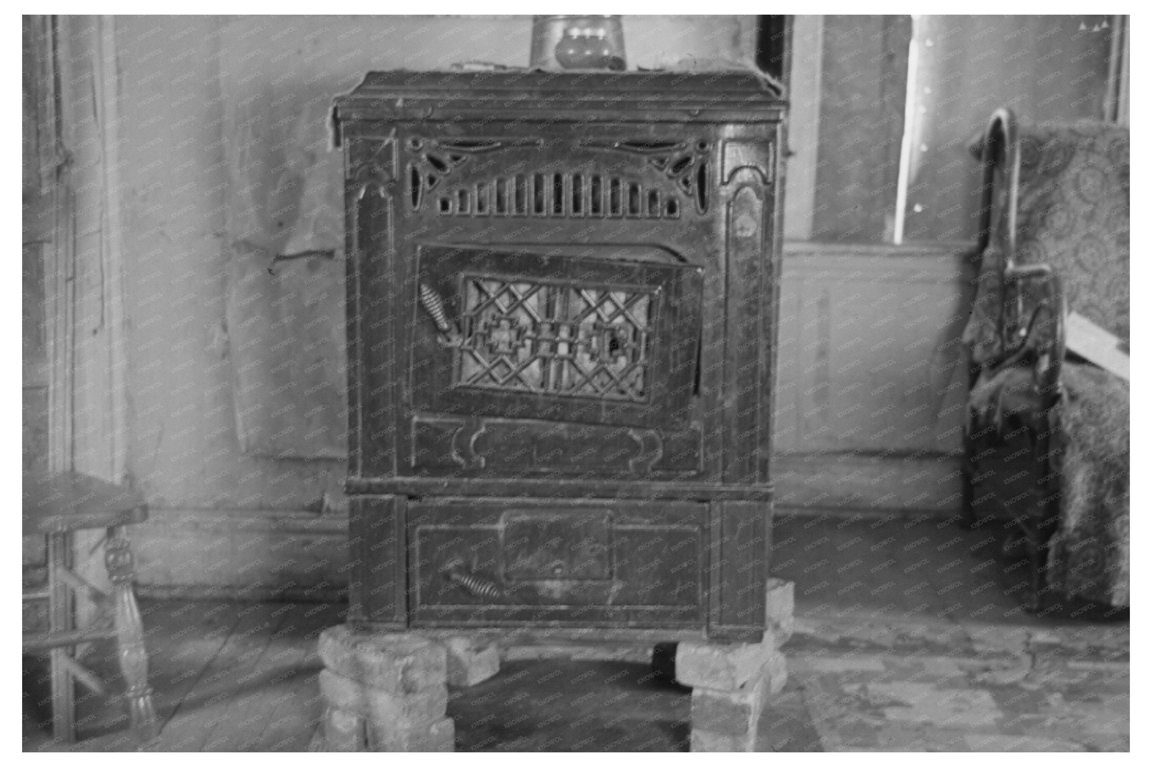 Heater in William Huravitchs Home North Dakota 1937