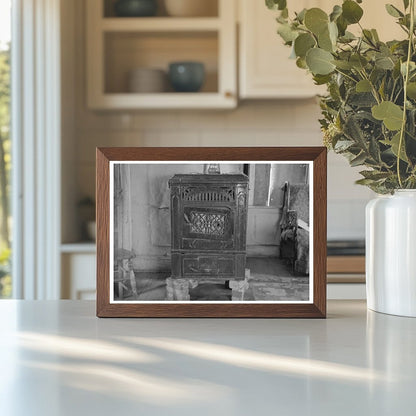 Heater in William Huravitchs Home North Dakota 1937