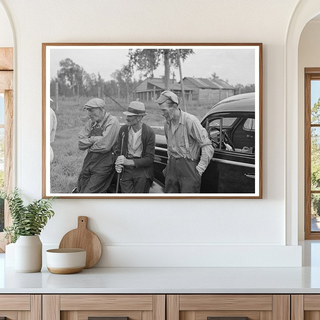 Farmers at S.W. Sparlin Auction Orth Minnesota 1937