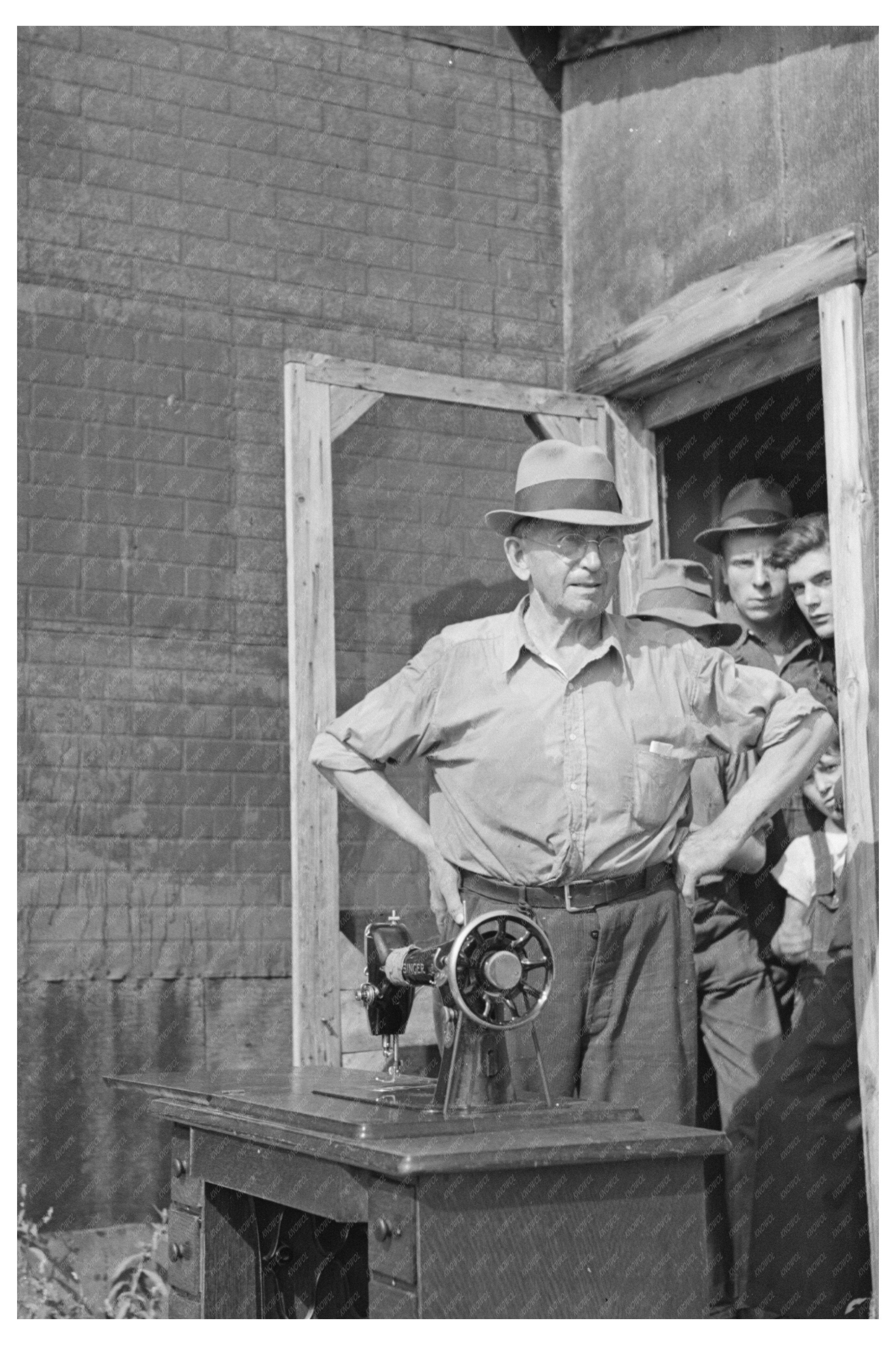 S W Sparlin Auction in Orth Minnesota August 1937