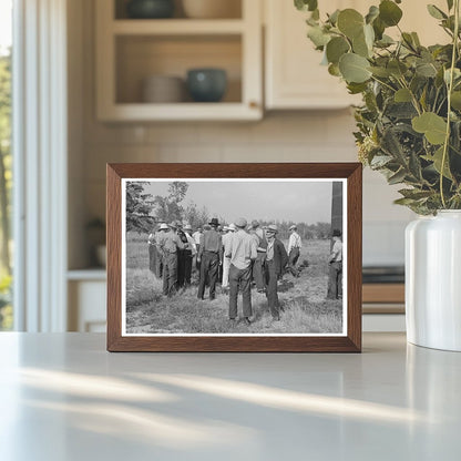 S.W. Sparlin Auction Orth Minnesota August 1937 Photo