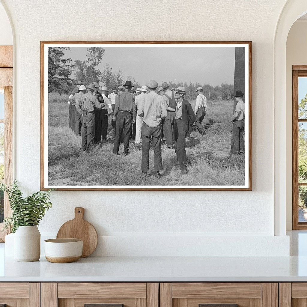 S.W. Sparlin Auction Orth Minnesota August 1937 Photo