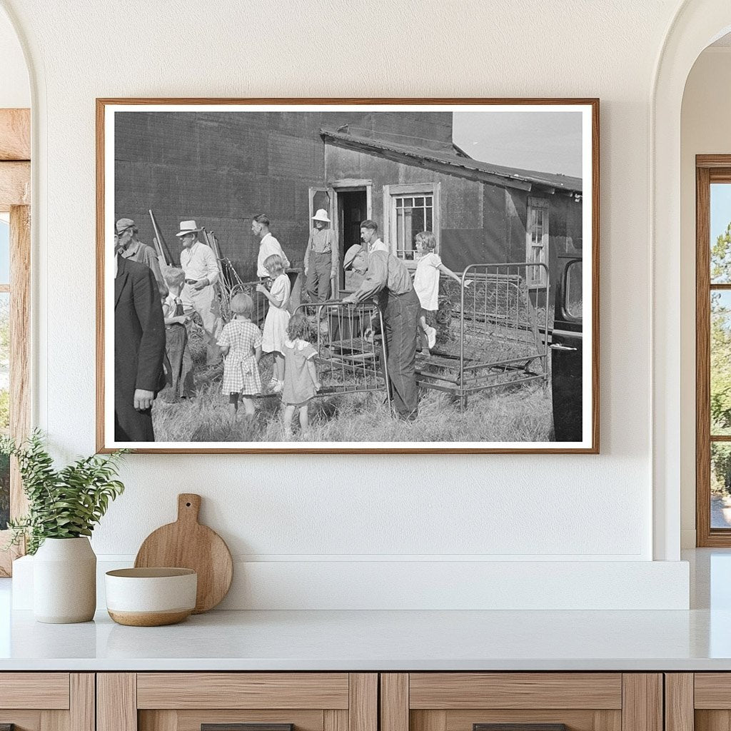 Vintage 1937 Photo of Rural Life in Orth Minnesota