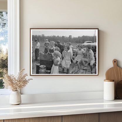 Children at Auction in Orth Minnesota August 1937