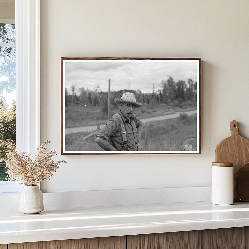 Bachelor Farmer in Gheen Minnesota August 1937