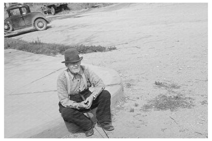 Elderly Resident of Big Falls Minnesota August 1937