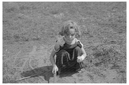 Drought Impact on Farming Family in North Dakota 1937